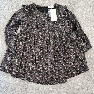 NWT Jamie Kay Organic Cotton Pincord Frankie Dress - Prairie Rose